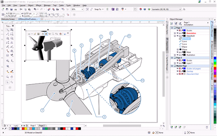 دانلود CorelDRAW Technical Suite 2024 25.2.0.48 / 2023 / 2022 / 2021 / 2020 / 2019 - دانلود کورل دراو تکنیکال سوئیت - سافت گذر