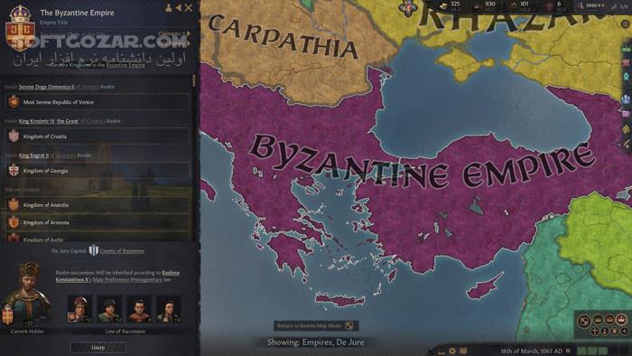 دانلود Crusader Kings III v1.14.2.2 - دانلود بازی پادشاهان صلیبی 3 - سافت گذر