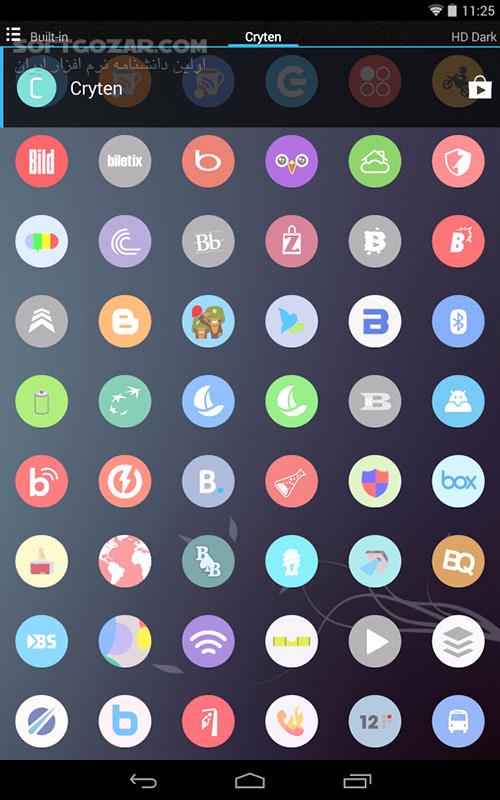 دانلود Cryten 20.9.0 for Android +4.0 - دانلود پک آیکون کرایتن برای اندروید - سافت گذر