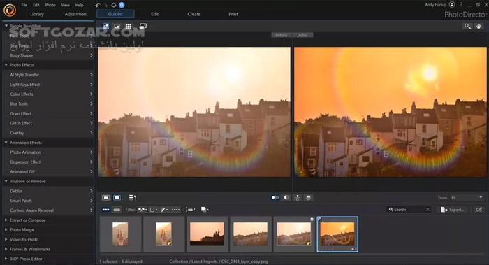 دانلود CyberLink PhotoDirector Ultra 2025 16.2.1504.0 - دانلود ویرایش عکس - سافت گذر