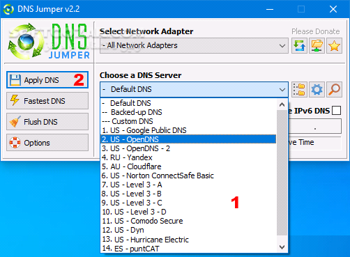 دانلود DNS Jumper 2.3 Final - دانلود دی ان اس جامپر - سافت گذر