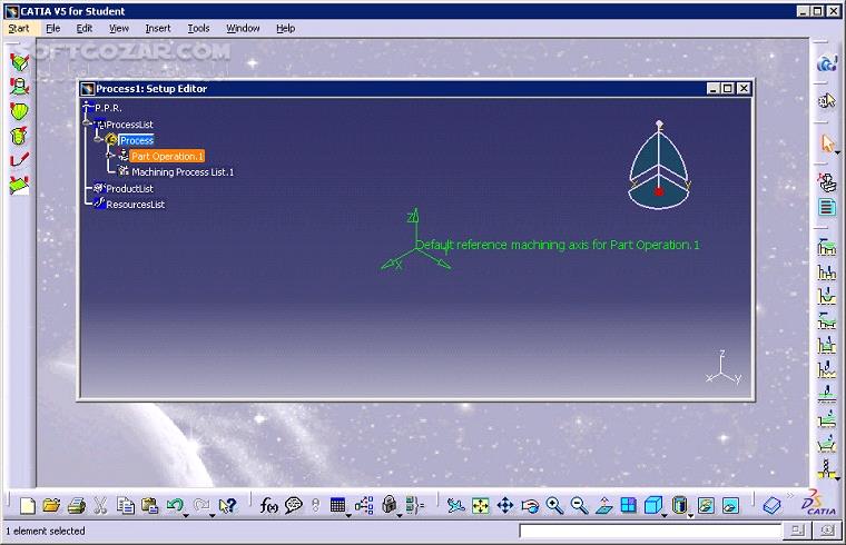 دانلود DS CATIA P3 V5-6R2021 (V5R31) SP0 incl Doc x64 + All Version / CATIA Composer R2023 HF3 - دانلود کتیا - سافت گذر