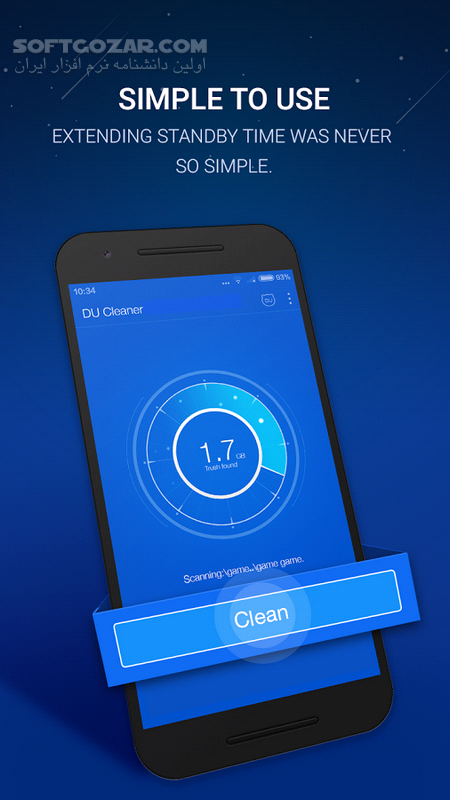 دانلود DU Cleaner & Clean Cache 1.5.0.1 for Android +2.3 - دانلود پاکسازی دو کلینر برای اندروید - سافت گذر