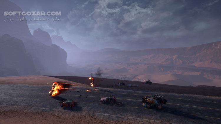 دانلود Dark Future: Blood Red States + Updates - دانلود بازی ماشین جنگی - سافت گذر