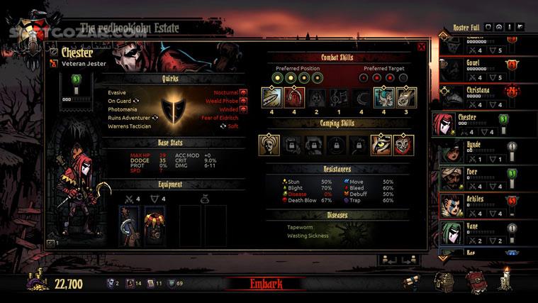 دانلود Darkest Dungeon + Update v16708 - دانلود بازی تاریک ترین سیاه چال - سافت گذر