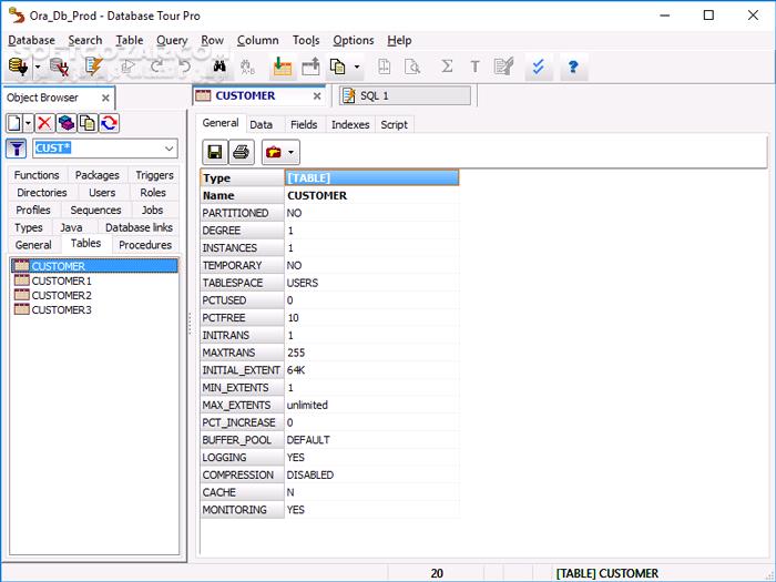 دانلود Database Tour Pro 11.2.9.443 - دانلود مدیریت پایگاه داده - سافت گذر
