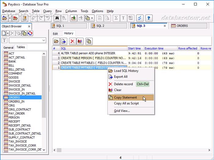 دانلود Database Tour Pro 11.2.9.443 - دانلود مدیریت پایگاه داده - سافت گذر
