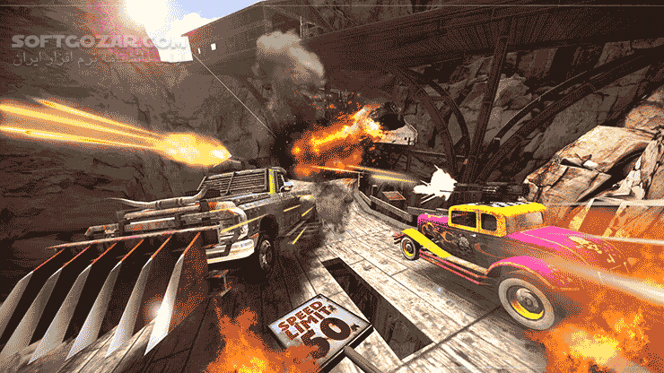 دانلود Death Tour- Racing Action Game 1.0.37 for Android +2.3 - دانلود بازی ماشین جنگی برای اندروید - سافت گذر