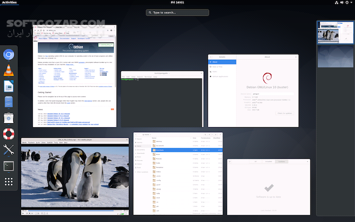 دانلود Debian GNU/Linux 12.9.0 Bookworm Full DVD - دانلود لینوکس دبیان - سافت گذر