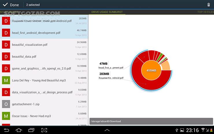 Device Storage Analyzer 4 1 9 for Android 2 1 تصاویر نرم افزار  - سافت گذر