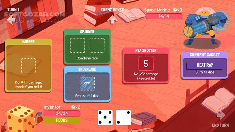 دانلود Dicey Dungeons + Update v1.2 - دانلود بازی بهترین بازی های معمایی - سافت گذر