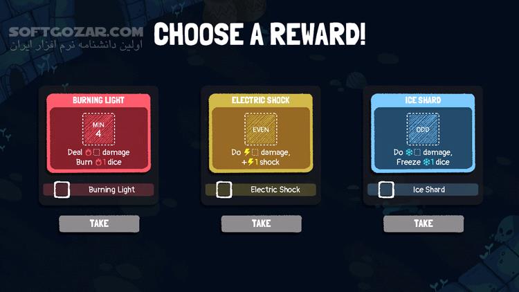 دانلود Dicey Dungeons + Update v1.2 - دانلود بازی بهترین بازی های معمایی - سافت گذر