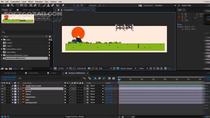 دانلود Digital Tutors - Inverse Kinematic Animation with DUIK in After Effects - دانلود فیلم آموزش ترکیب حرکتی معکوس انیمیشن با DUIK در افتر افکتس - سافت گذر