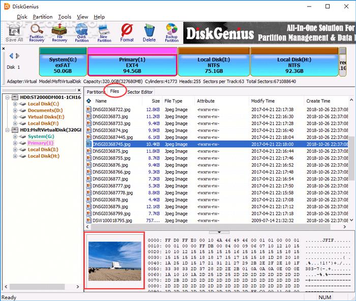 دانلود DiskGenius Professional 5.6.1.1580 - دانلود بازیابی اطلاعات - سافت گذر
