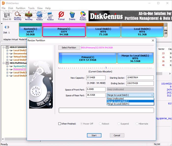 دانلود DiskGenius Professional 5.6.1.1580 - دانلود بازیابی اطلاعات - سافت گذر