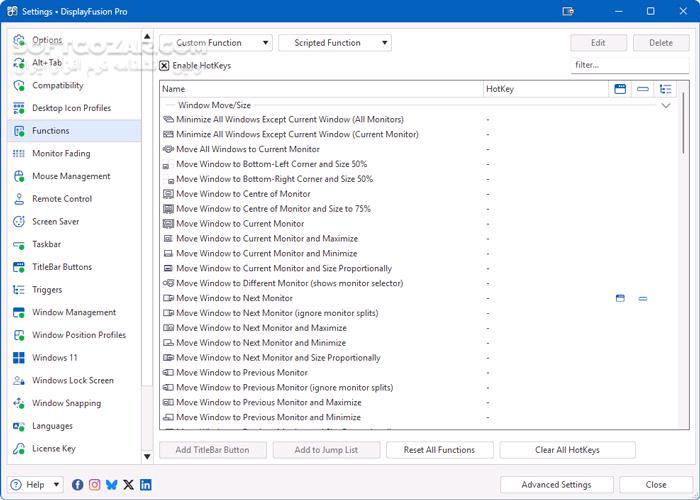دانلود DisplayFusion Pro 12.0 - دانلود مدیریت چند مانیتور در ویندوز - سافت گذر