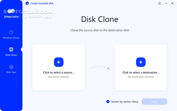 دانلود DoYourClone 3.2 + WinPE - دانلود کلون هارد - سافت گذر