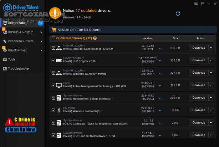 دانلود Driver Talent Pro 8.1.11.38 - دانلود آپدیت اتوماتیک درایورها - سافت گذر