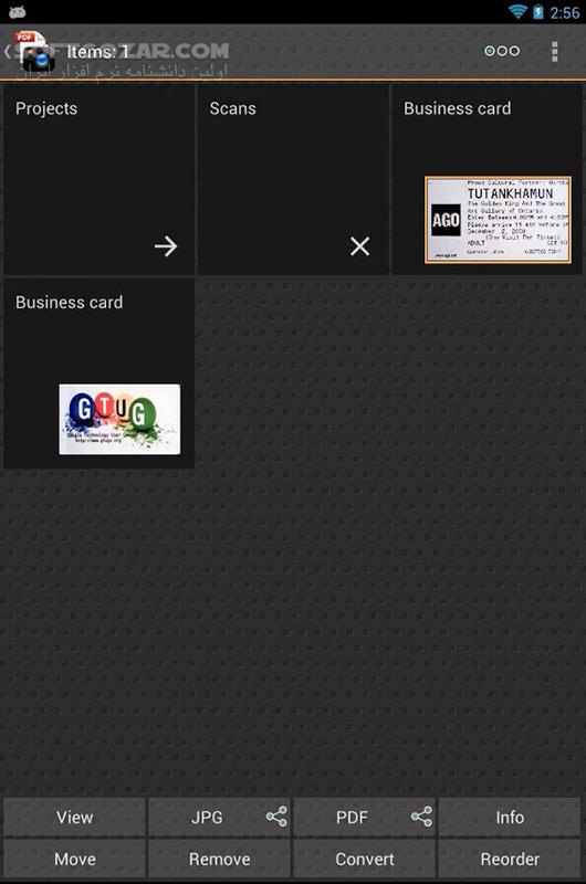 دانلود Droid Scan Pro 6.5.1 for Android +4.0 - دانلود اسکنر موبایل و ساخت PDF برای اندروید - سافت گذر