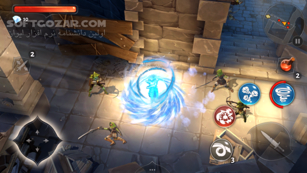 دانلود Dungeon Hunter 5 v5.0.0 / 4 v2.0.10f for Android +2.3 - دانلود بازی شکارچی برای اندروید - سافت گذر