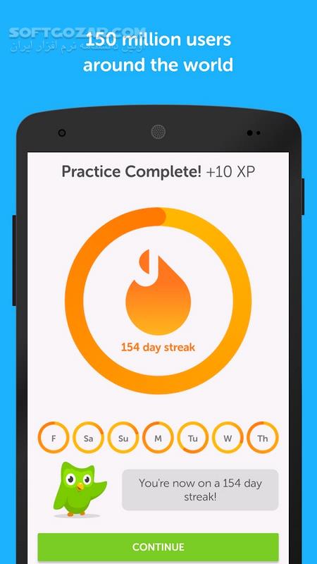 دانلود Duolingo: Learn Languages 6.25.4 for Android +10 - دانلود دولینگو برای اندروید - سافت گذر