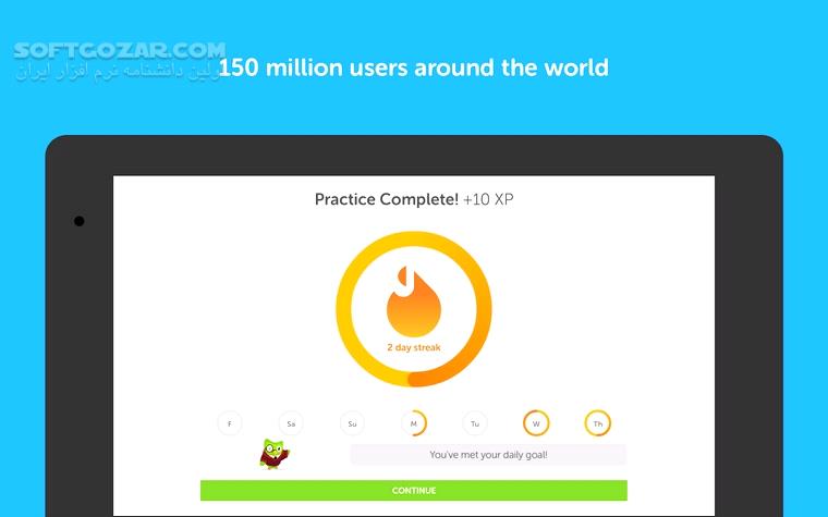 دانلود Duolingo: Learn Languages 6.25.4 for Android +10 - دانلود دولینگو برای اندروید - سافت گذر