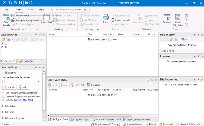 دانلود Duplicate File Detective 7.2.74 Professional + Enterprise + Server Edition - دانلود نرم‌افزار پیدا کردن و حذف فایل های تکراری - سافت گذر