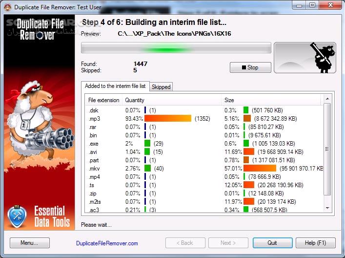 دانلود Duplicate File Remover 3.10.40 Build 0 - دانلود نرم افزار شناسایی و حذف فایل های تکراری - سافت گذر