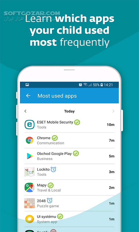 ESET Parental Control 5 2 1 0 For Android 6 0 تصاویر نرم افزار  - سافت گذر