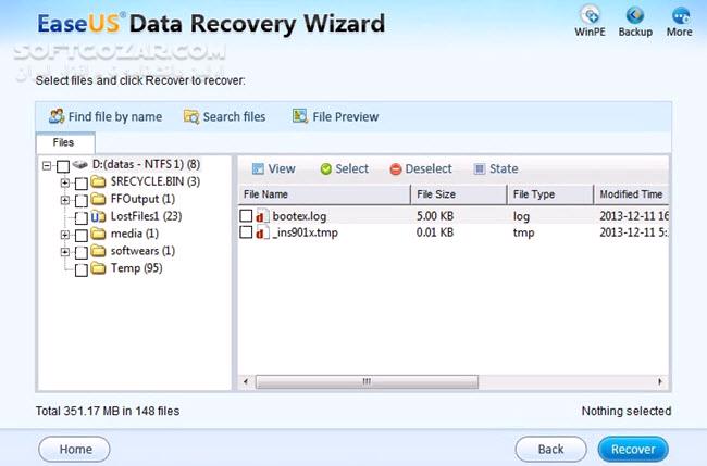 EaseUS Data Recovery Wizard Technician 17 0 0 0 Build 20231121 WinPE macOS تصاویر نرم افزار  - سافت گذر