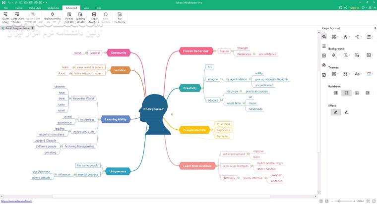 دانلود Wondershare EdrawMind Pro 12.2.2.1053 / 10.7.2.204 / 9.0.10 / 8.5.1 - دانلود خلق نقشه های ذهنی - سافت گذر