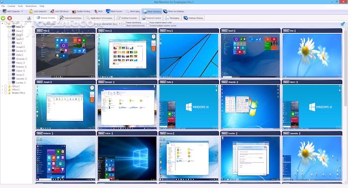 دانلود Net Monitor For Employees Pro 6.3.7 / macOS - دانلود لوک اوت مانیتور مدیریت کاربران در شبکه - سافت گذر