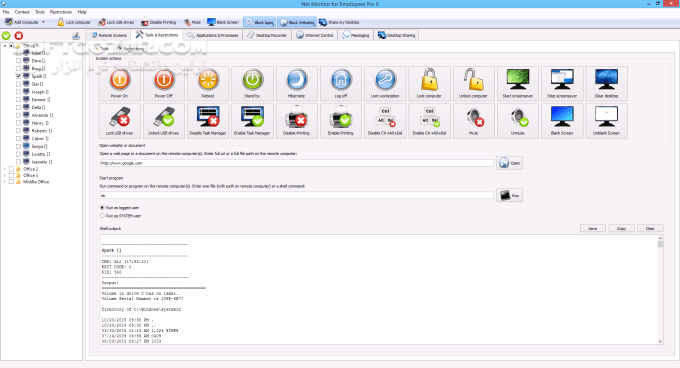 دانلود Net Monitor For Employees Pro 6.3.7 / macOS - دانلود لوک اوت مانیتور مدیریت کاربران در شبکه - سافت گذر