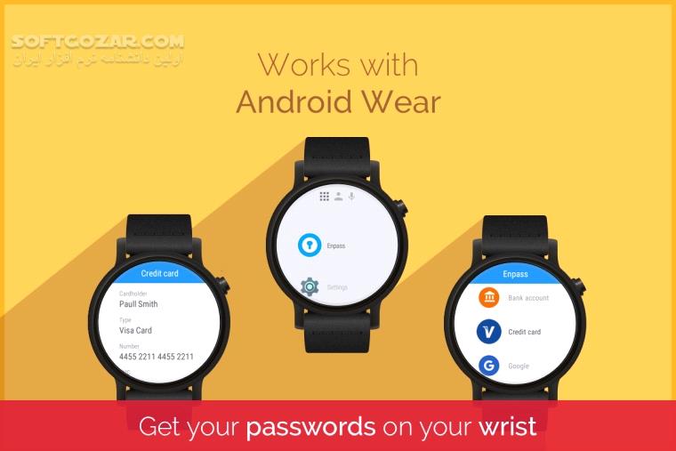 Enpass Password Manager 6 7 0 552 for Android 4 0 تصاویر نرم افزار  - سافت گذر