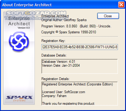 Sparx Systems Enterprise Architect 15 2 Build 1554 تصاویر نرم افزار  - سافت گذر