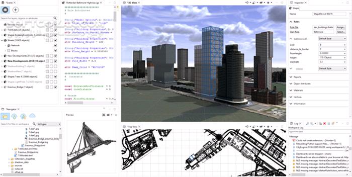 دانلود Esri CityEngine 2024.0.10211 (x64) - دانلود شهرسازی - سافت گذر