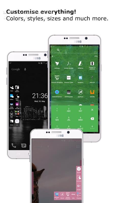 دانلود Everywhere Launcher Pro 2.31 for Android +4.1 - دانلود لانچر محبوب برای اندروید - سافت گذر