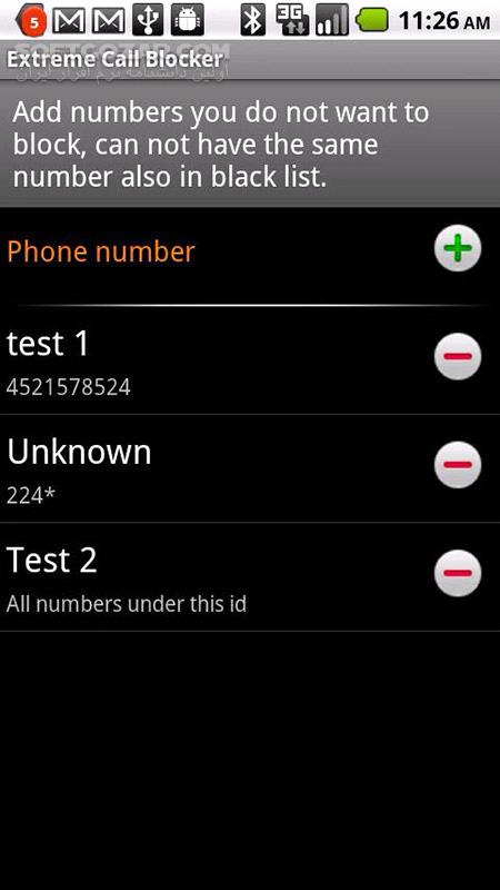دانلود Extreme Call Blocker 30.8.10.20.1 for Android +2.3 - دانلود بلک لیست اندروید برای اندروید - سافت گذر