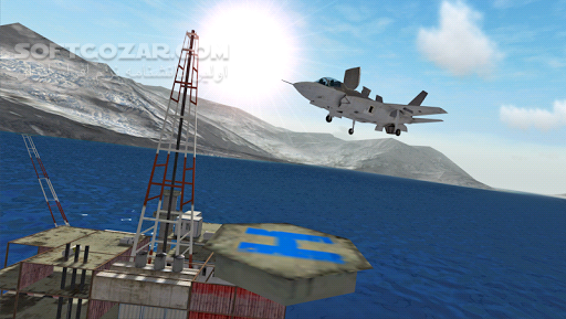 دانلود F18 Carrier Landing 7.2 / II Pro 4.2.5 for Android +4.0 - دانلود بازی خلبانی هواپیما برای اندروید - سافت گذر