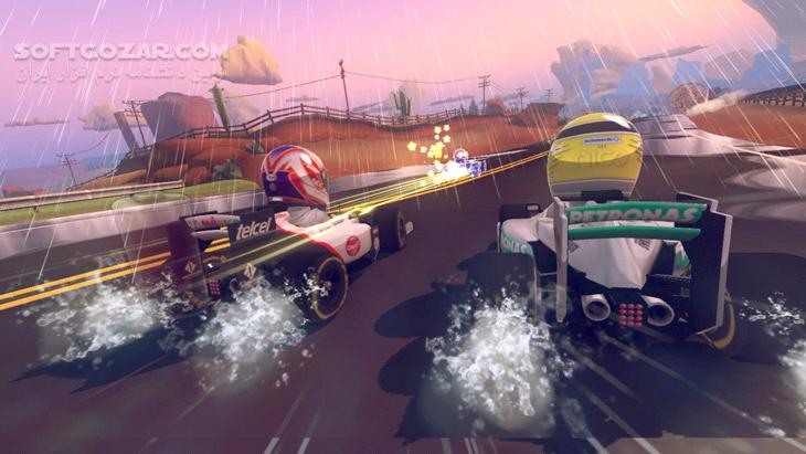 دانلود F1 Race Stars + Update 1.1 + DLC Pack - دانلود بازی ستارگان مسابقات فرمول یک - سافت گذر