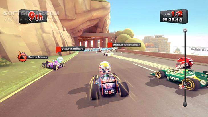 دانلود F1 Race Stars + Update 1.1 + DLC Pack - دانلود بازی ستارگان مسابقات فرمول یک - سافت گذر