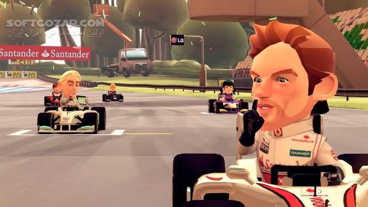 دانلود F1 Race Stars + Update 1.1 + DLC Pack - دانلود بازی ستارگان مسابقات فرمول یک - سافت گذر