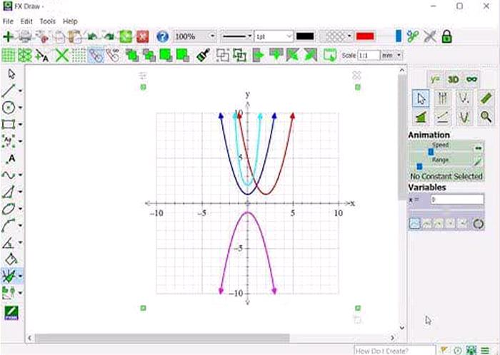 دانلود FX Draw Tools MultiDocs 23.12.20 - دانلود تولید سوالات ریاضی و ترسیم نمودار - سافت گذر
