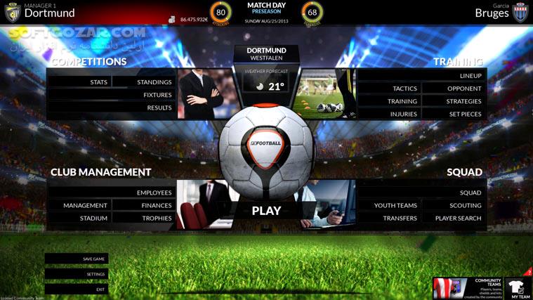 دانلود FX Football - The Manager for Every Football Fan - دانلود بازی مدیریت فوتبال FX Football - سافت گذر