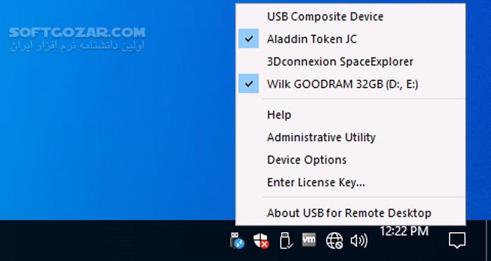دانلود FabulaTech USB for Remote Desktop 6.1.6 - دانلود استفاده از دستگاه های متصل به پورت USB کامپیوتر در هنگام کار با ریموت دسکتاپ - سافت گذر