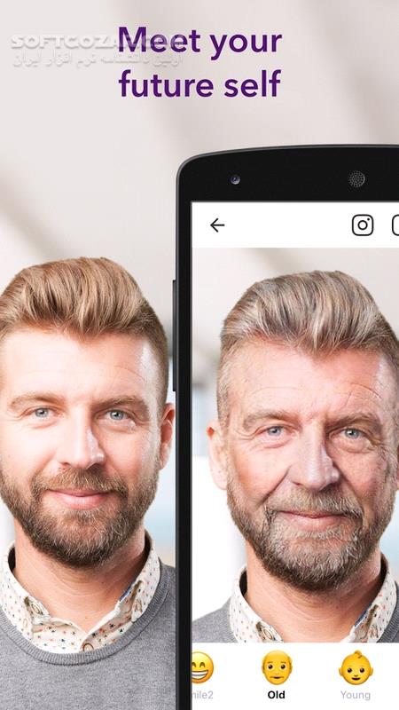دانلود FaceApp Pro 12.6.1 for Android +8.0 - دانلود فیس اپ تغییر صورت برای اندروید - سافت گذر