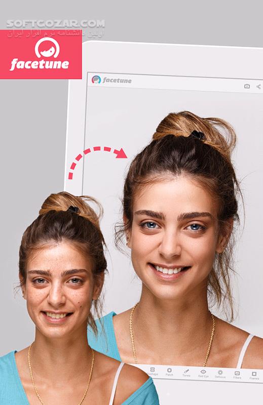 دانلود Facetune 1.1.4 for Android +4.1 - دانلود روتوش حرفه ای تصاویر برای اندروید - سافت گذر