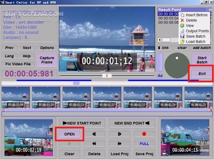 دانلود FameRing Smart Cutter for DV and DVB 1.11.2 - دانلود ویرایش ویدئوهای ضبط‌ شده با دوربین‌های دی‌وی - سافت گذر