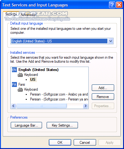Persian Standard Keyboard All Windows x86 x64 تصاویر نرم افزار  - سافت گذر