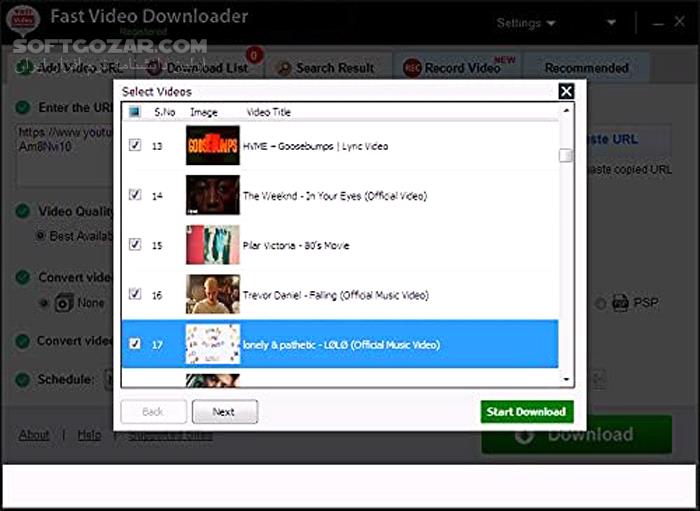 دانلود Fast Video Downloader 4.0.0.74 - دانلود دانلودکننده ویدئو از سایت ها - سافت گذر